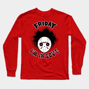 Funny Cute 90's Valentine Slasher Love Song Parody Long Sleeve T-Shirt